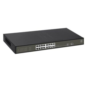 Switch Level One GES-2118P 18 Porte Gigabit Smart PoE 230W 16xPoE 2xSFP