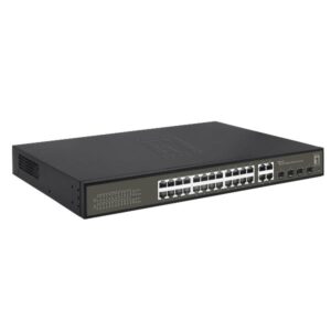 Switch Level One GES-2128P 28 Porte Gigabit Smart PoE 380W 24xPoE 4xSFP