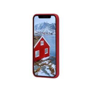 Custodia iPhone 12 mini Dbramante 1928 Greenland Plastica Riciclata Rosso Lampone