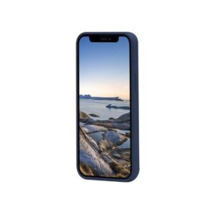 Custodia iPhone 12 mini Dbramante 1928 Greenland Blu Notte Plastica Riciclata