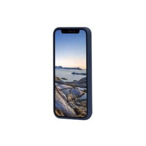 Custodia iPhone 12 Pro Max Dbramante 1928 Greenland Blu Notte PVC Riciclato