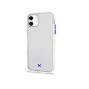 Cover Celly GLACIER per iPhone 11 in TPU e Policarbonato Bianco
