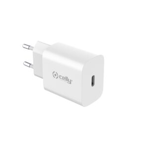 Caricabatterie Celly GRSTC1USBC25W 25W USB-C Bianco