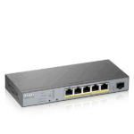 Switch Zyxel GS1350-6HP 6 Porte Gigabit PoE+ Managed