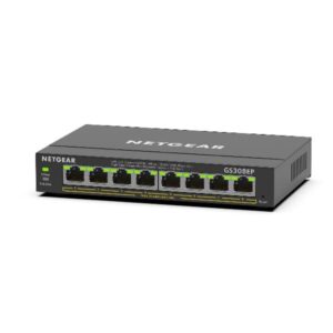 Switch Netgear GS308EP 8 Porte Gigabit PoE Unmanaged Plus
