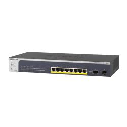 Switch Netgear GS510TPP 8 Porte Gigabit PoE+ 2 SFP Managed Layer 3 Rack