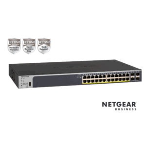 Switch Netgear GS728TP 24 Porte Gigabit PoE+ Smart Managed 190W