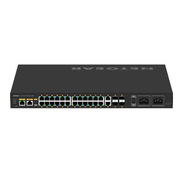 Switch Netgear M4250-26G4F-PoE++ 24 Porte Gigabit PoE++ 4xSFP Gestito