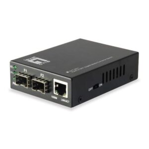 Media Converter Switch Gigabit Level One GVT-2011 RJ45 a SFP