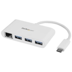 Hub USB Startech 4 Porte USB 3.0 USB-C Bianco
