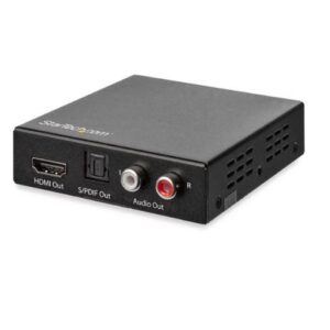 Adattatore Startech Estrattore Audio HDMI 4K 60Hz Nero