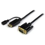 Adattatore HDMI a VGA Startech 1.8m Maschio-Maschio