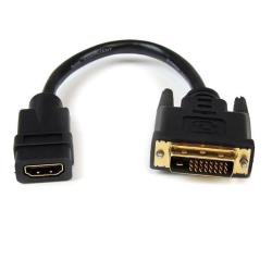 Cavo Adattatore HDMI a DVI-D Startech 20 cm Femmina/Maschio
