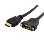 Cavo HDMI Startech 0.9m Femmina/Maschio per Pannello