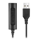 Adattatore Audio Hamlet HHEADA-UA Jack a USB-A per Cuffie PC