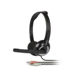 Cuffia con Microfono Hamlet HHEADMJK Doppio Jack 3.5mm USB Nero
