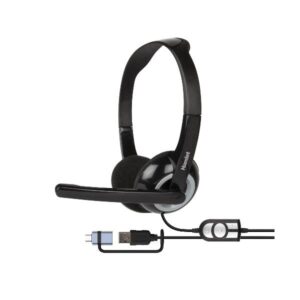 Cuffia Professionale Hamlet HHEADMUS-CX con Microfono USB-A e USB-C