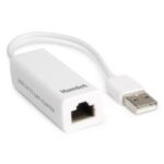 Adattatore USB a LAN Hamlet HNU2F100 USB 2.0 Bianco