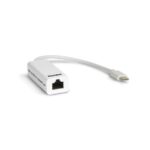 Adattatore LAN USB-C Hamlet HNU3GIGATC Ethernet Gigabit Bianco