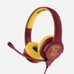 Cuffie Gaming Oceania Trading Hogwarts Crest con Microfono Jack 3.5mm Gialle