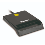 Lettore Smart Card Hamlet HUSCR30 USB 3.0 Nero
