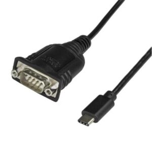 Adattatore USB-C a Seriale RS232 Startech USB-C a DB9 Maschio Nero