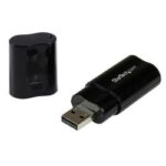 Adattatore Audio USB Startech Stereo USB 2.0 a Jack 3.5mm Nero