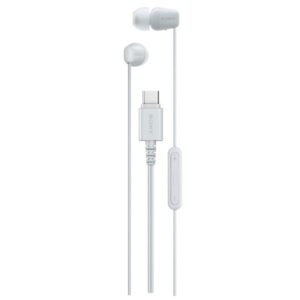 Auricolari Sony IER-EX15C con Microfono USB-C Bianco