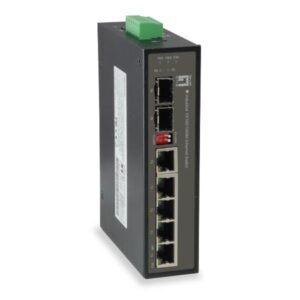 Switch Industriale Level One IES-0600 6 Porte Gigabit 1x SFP DIN-Rail