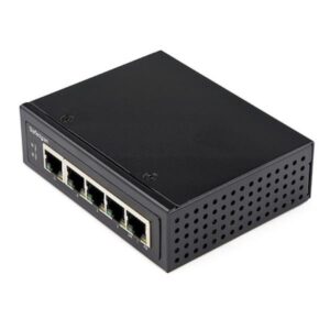 Switch Industriale Startech 5 Porte Gigabit PoE 30W Managed