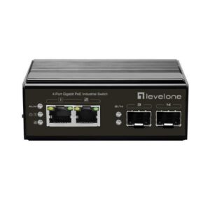 Switch Industriale Level One IGP-0432 4 Porte Gigabit PoE 60W