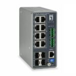 Switch Industriale Level One IGP-1271 12 Porte Gigabit PoE 240W 4x SFP