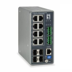 Switch Industriale Level One IGP-1271 12 Porte Gigabit PoE 240W 4x SFP