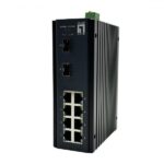 Switch Industriale Level One IGU-1071 10 Porte Gigabit Managed 2x SFP 2.5GbE DIN-Rail