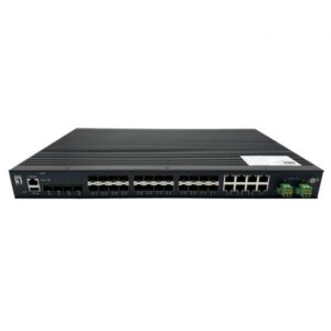 Switch Industriale Level One IGU-2872 28 Porte L2+ Managed Gigabit, 4x 2.5GbE SFP, Alimentazione Ridondante