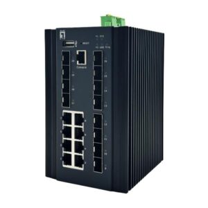 Switch Industriale Level One IGX-2072 Managed 20 Porte 8xGbE RJ45 8xSFP 4xSFP+
