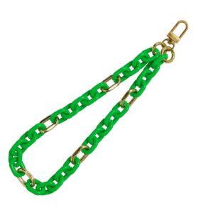 Cover Smartphone Celly JEWELCHAIN con Catena da Polso Verde