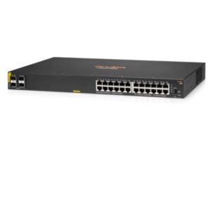 Switch HPE Aruba 6100 24G PoE+ 4SFP+ Layer 2+ 370W