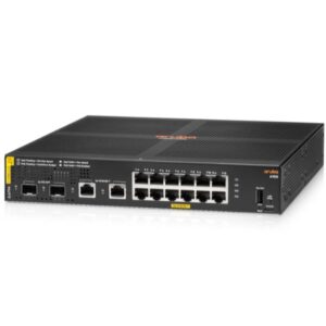 Switch HPE Aruba 6100 12 Porte PoE+ 2G/2SFP+ 139W