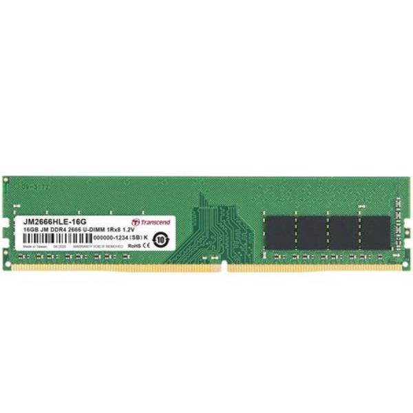 Modulo RAM DDR4 Transcend JM2666HLE-16G 16GB 2666MHz