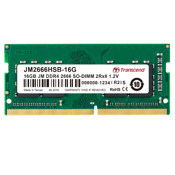 RAM DDR4 SODIMM Transcend JM2666HSB-16G 16GB 2666MHz