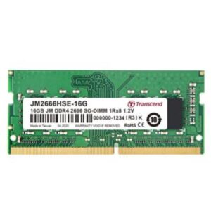 Modulo RAM DDR4 SODIMM Transcend 16GB 2666MHz PC4-21333