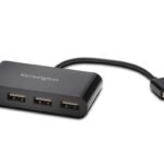 Hub USB Kensington 4 Porte USB 2.0 Nero