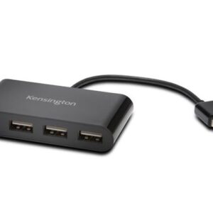 Hub USB Kensington 4 Porte USB 2.0 Nero