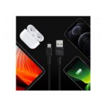 Cavo USB A-Lightning Green Cell Quick 2 Metri Nero