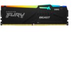 RAM DDR5 Kingston FURY Beast Black RGB 16GB 5200MHz