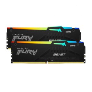 RAM DDR5 Kingston FURY Beast 64GB (2x32GB) 5200MHz CL40 RGB