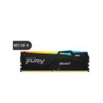 RAM DDR5 Kingston FURY Beast RGB 64GB Kit 4x16GB 5200MHz CL40