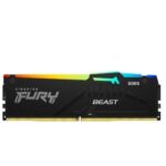 RAM DDR5 Kingston FURY Beast RGB 64GB 5600MHz CL40 Kit 4 Moduli