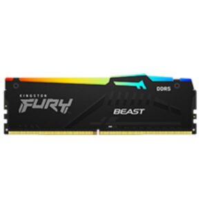 Moduli di Memoria Kingston FURY Beast Black RGB 32GB (2x16GB) DDR5 6000MHz CL36